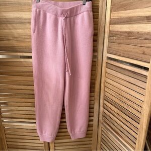LoveShackFancy Sweat Pants Knit in pink size S
